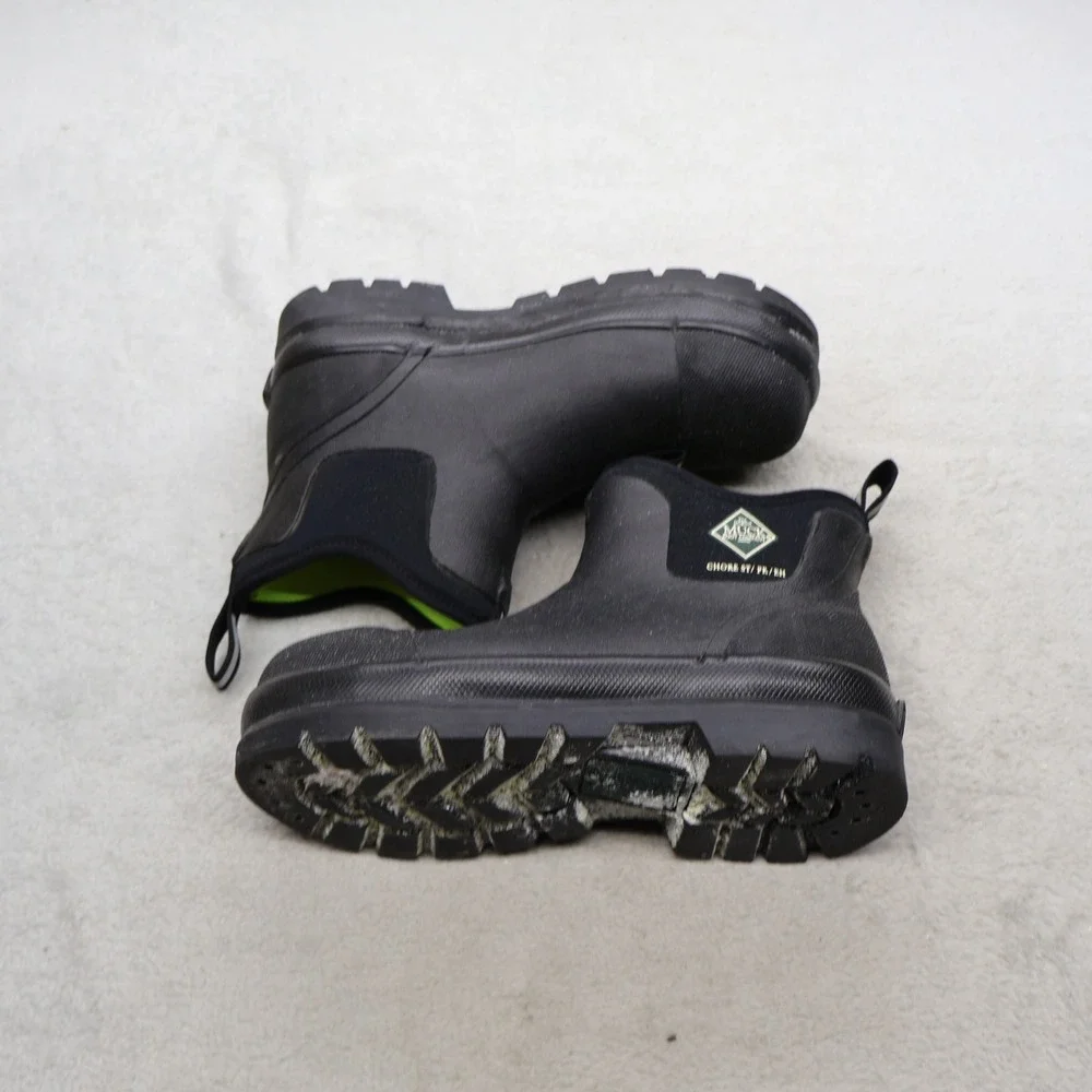 Muck Unisex M5 W6 Work Boots Black Chore Classic Chelsea Waterproof 010021